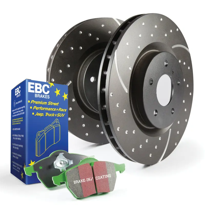 Ebc S10 Kits Greenstuff 2000 And Gd Rotors Ford Fusion / Lincoln Mkz / Mazda 6 / Mercury Milan 1