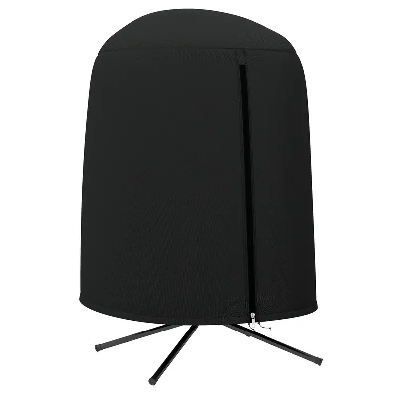 Egg Chair Cover, 420D Oxford Fabric Waterproof Anti-Dust Furniture Protector, Black 1