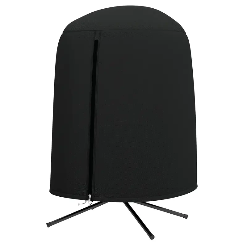 Egg Chair Cover, 420D Oxford Fabric Waterproof Anti-Dust Furniture Protector, Black 2