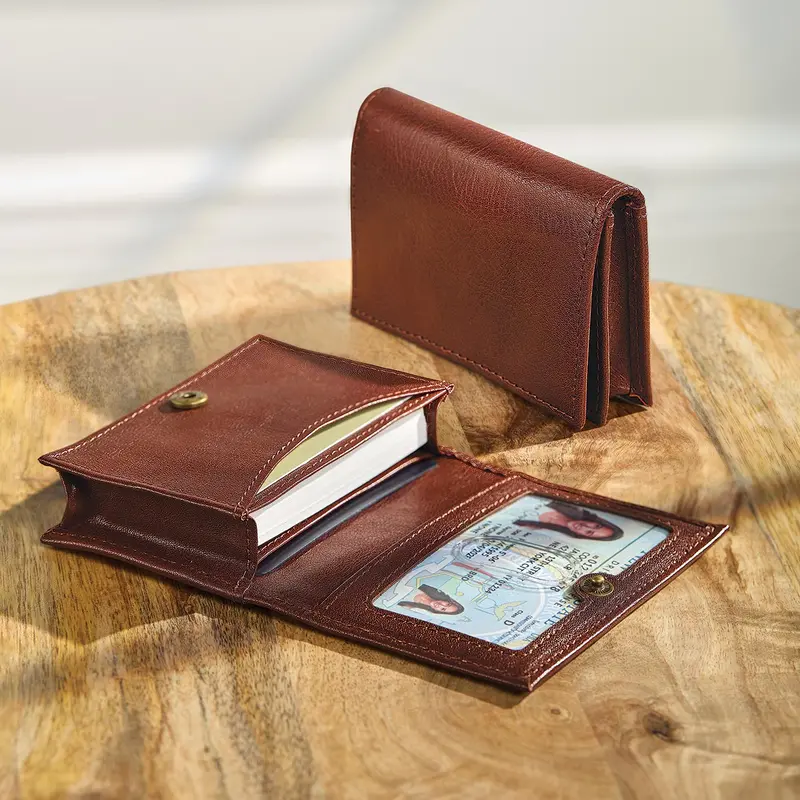 Emerson Leather Rfid Card Wallet 2
