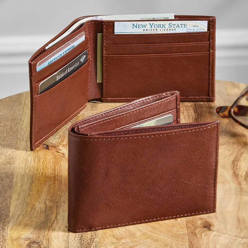 Emerson Leather Rfid Slim Wallet 2
