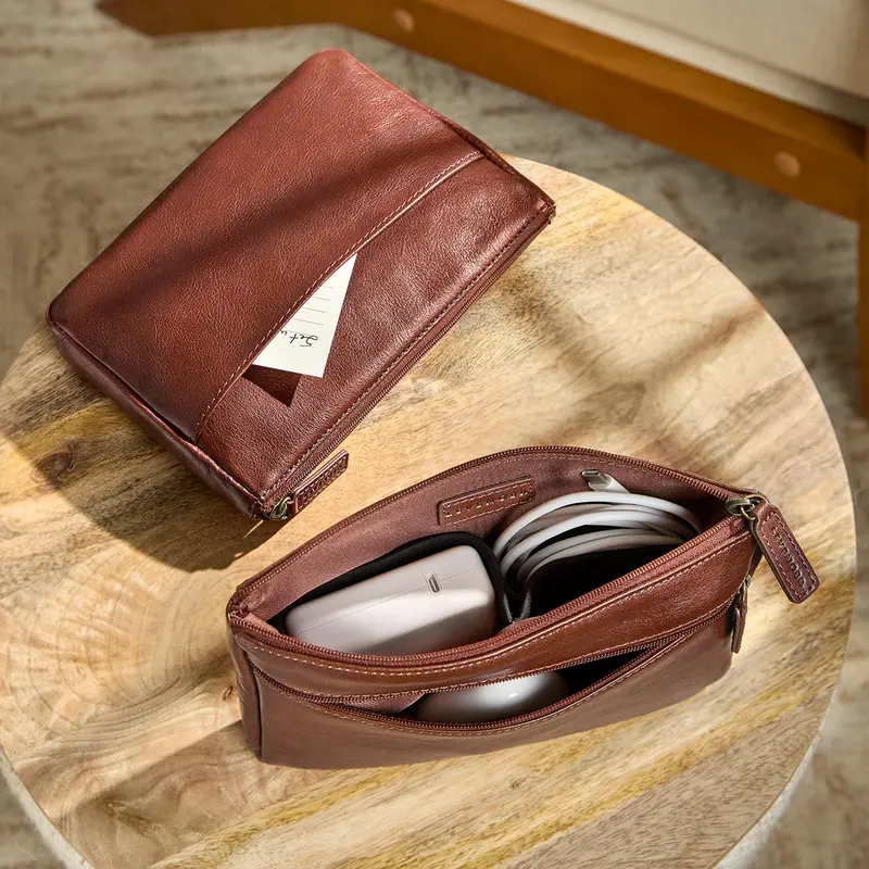 Emerson Leather Utility Pouch 2