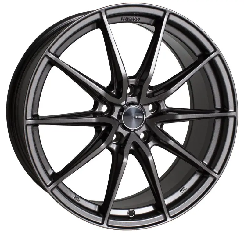 Enkei Draco 17X7.5 5X114.3 38Mm Offset 72.6Mm Bore Anthracite Wheel 1