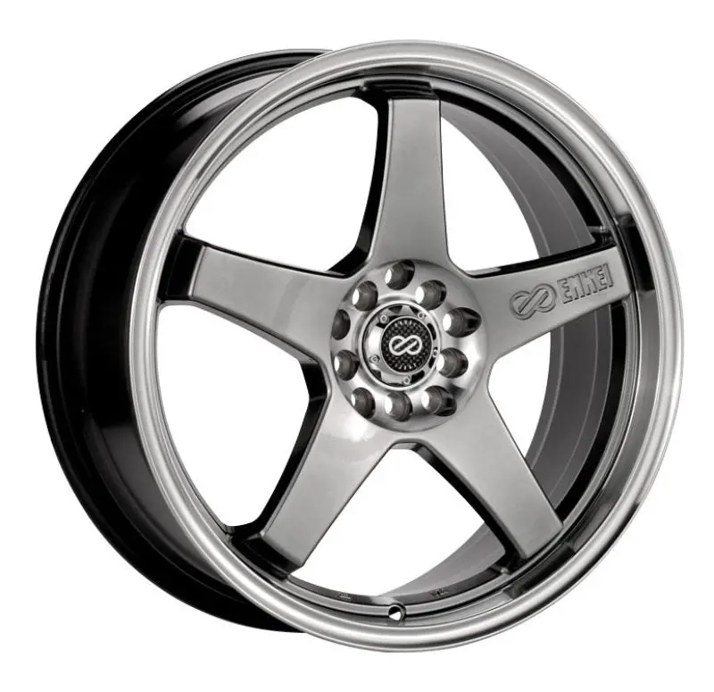 Enkei Ev5 18X7.5 5X100/114.3 45Mm Offset Hyper Black Wheel 1