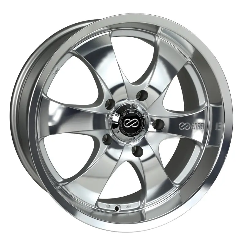 Enkei M6 Universal Truck&Suv 18X8.5 30Mm Offset 6X135 Bolt Pattern 87Mm Bore Mirror Finish Wheel 1