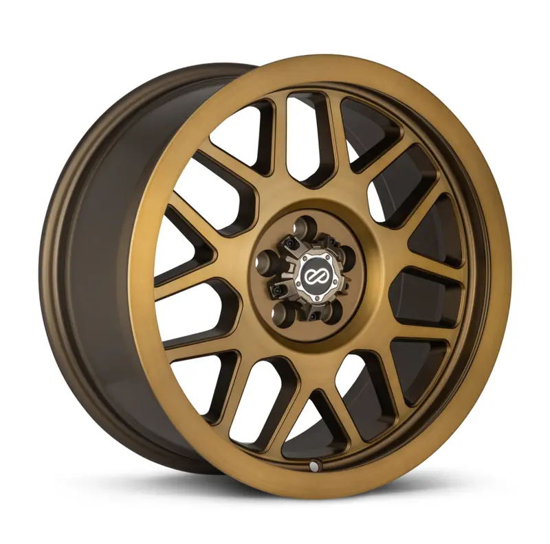 Enkei Matrix 17X8 6X139.7 30Mm Offset 93.1Mm Bore Brushed Gold Wheel 1