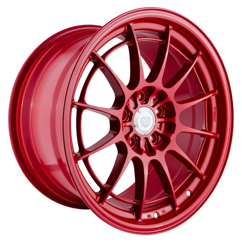 Enkei Nt03+M 18X9.5 5X100 40Mm Offset Competition Red Wheel 1