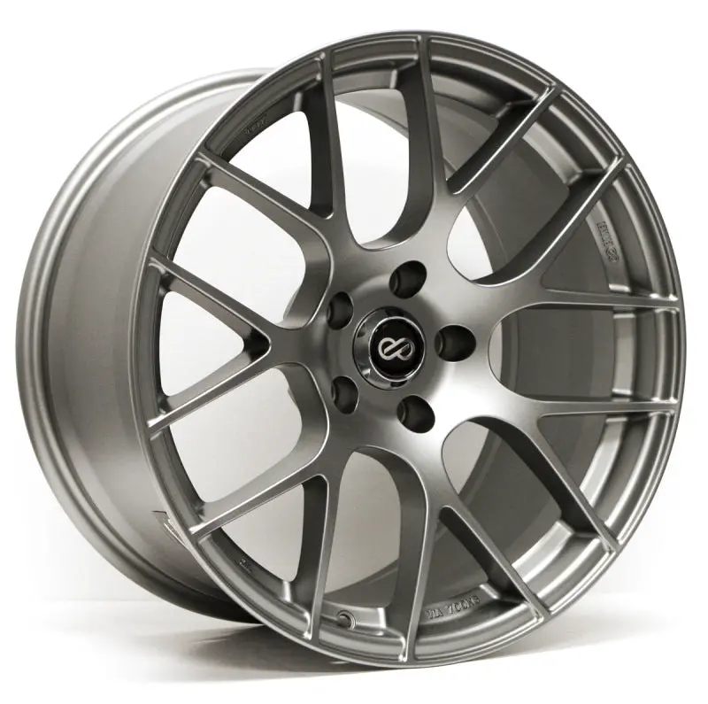 Enkei Raijin 18X9.5 35Mm Offset 5X120 Bolt Pattern 72.6 Bore Dia Titanium Gray Wheel *Min Qty 60* 1