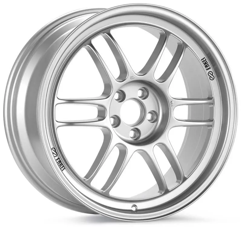 Enkei Rpf1 16X7 4X114.3 25Mm Offset 73Mm Bore Silver Wheel 1
