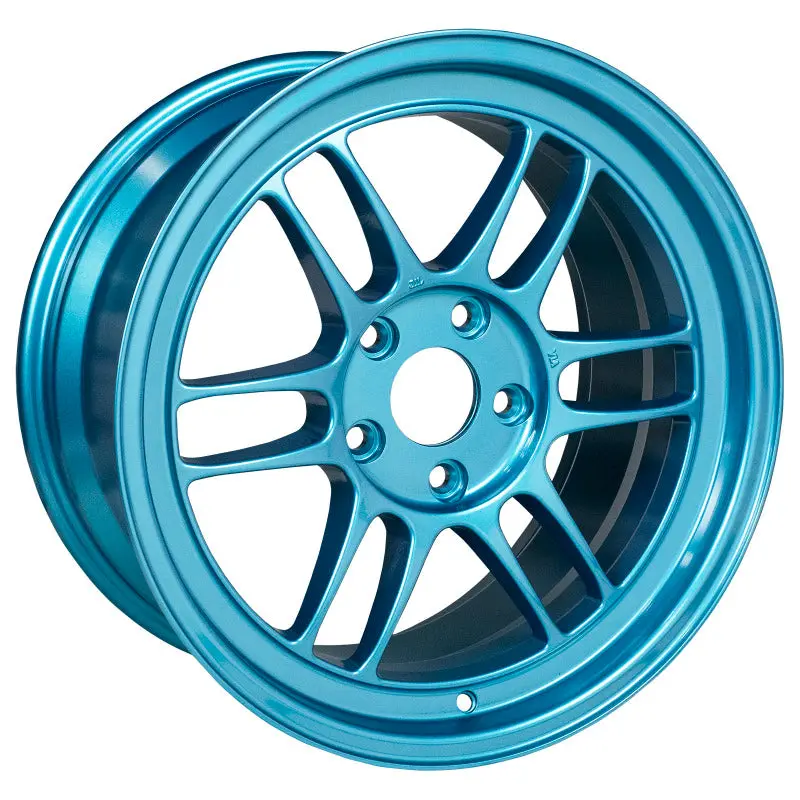 Enkei Rpf1 17X9 5X114.3 45Mm Offset 73Mm Bore Emerald Blue Wheel 1