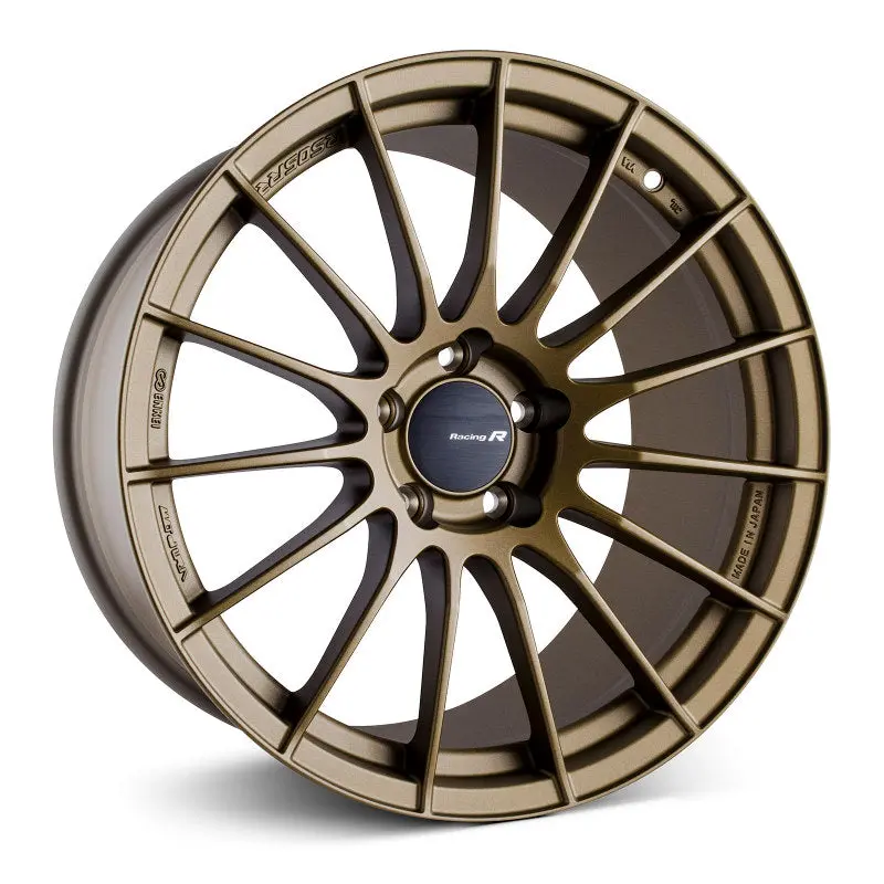 Enkei Rs05-Rr 18X9.5 22Mm Et 5X114.3 75 Bore Titanium Gold Wheel 1