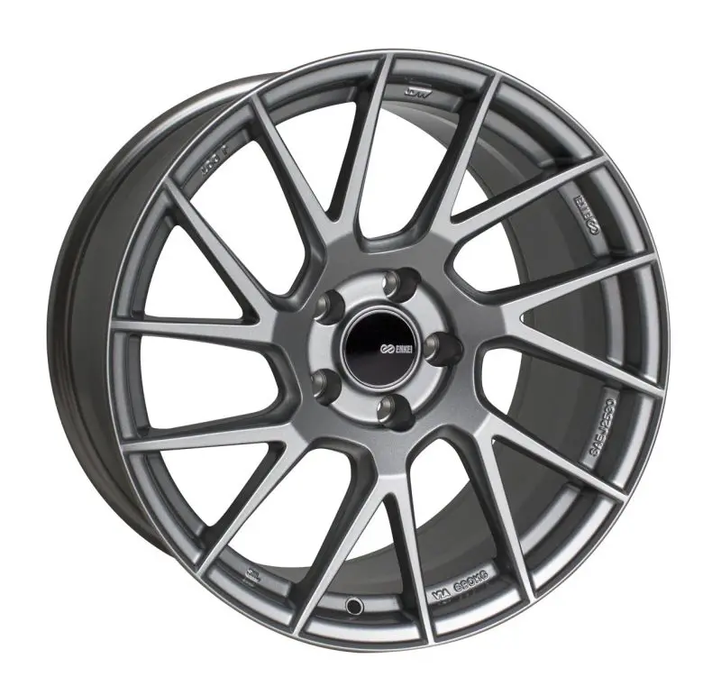 Enkei Tm7 18X9.5 5X100 45Mm Offset 72.6Mm Bore Storm Gray Wheel 1