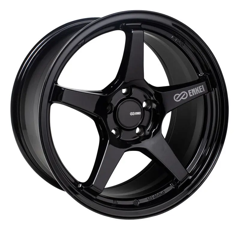 Enkei Ts-5 18X8 5X112 45Mm Offset 72.6Mm Bore Gloss Black 1