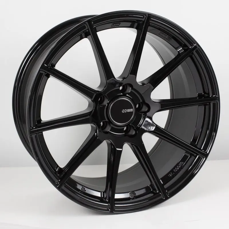 Enkei Ts10 18X8.5 5X112 45Mm Offset 72.6Mm Bore Black Wheel 1