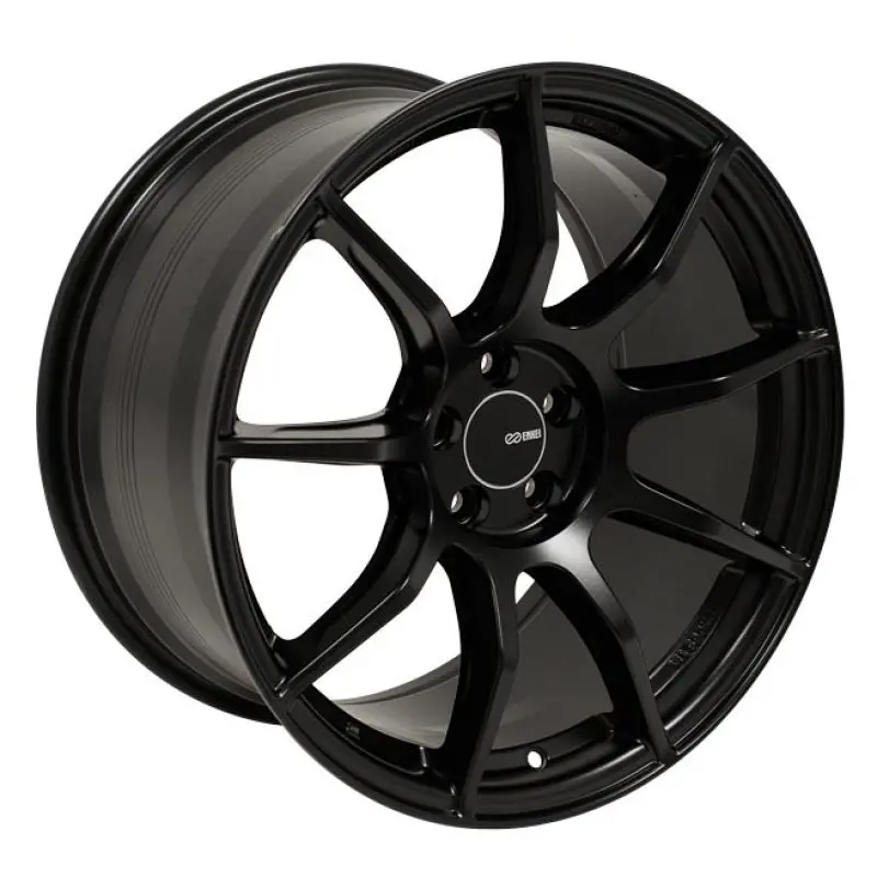 Enkei Ts9 17X8 5X114.3 45Mm Offset 72.6Mm Bore Black Paint 1