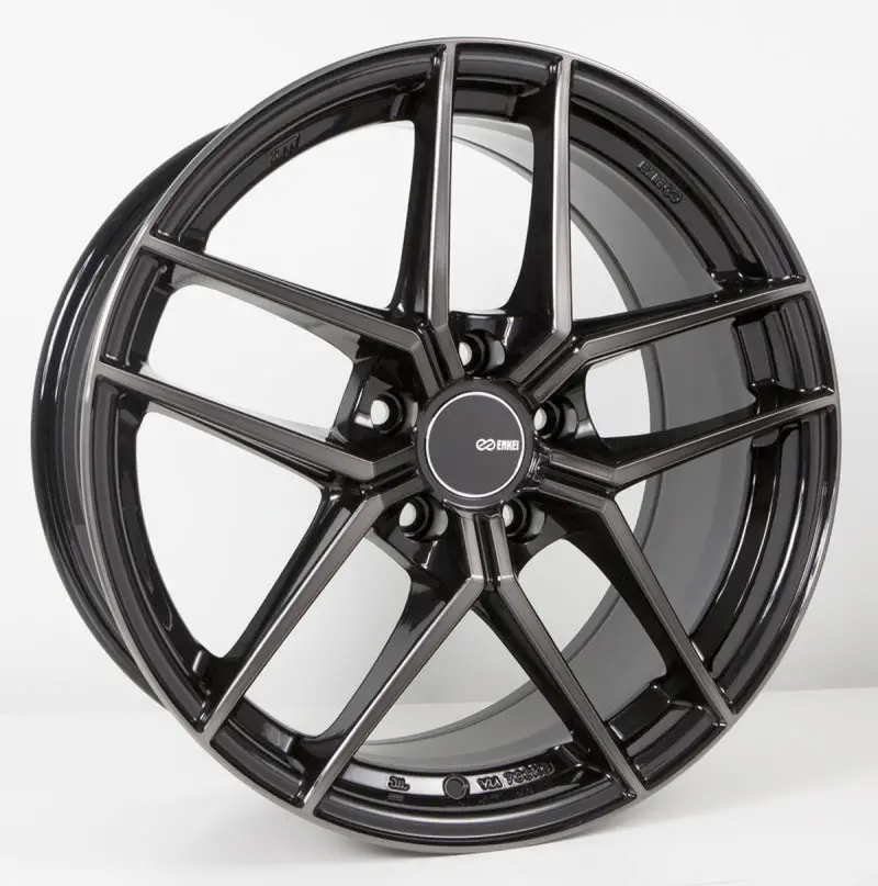 Enkei Ty-5 19X8.5 5X120 38Mm Offset 72.6Mm Bore Pearl Black 1