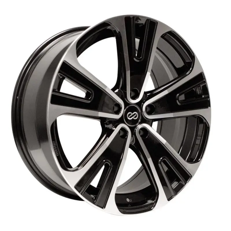 Enkei Universal Svx Truck & Suv 18X8 50Mm Offset 5X127 Bolt 72.6Mm Bore Black Machined Wheel 1