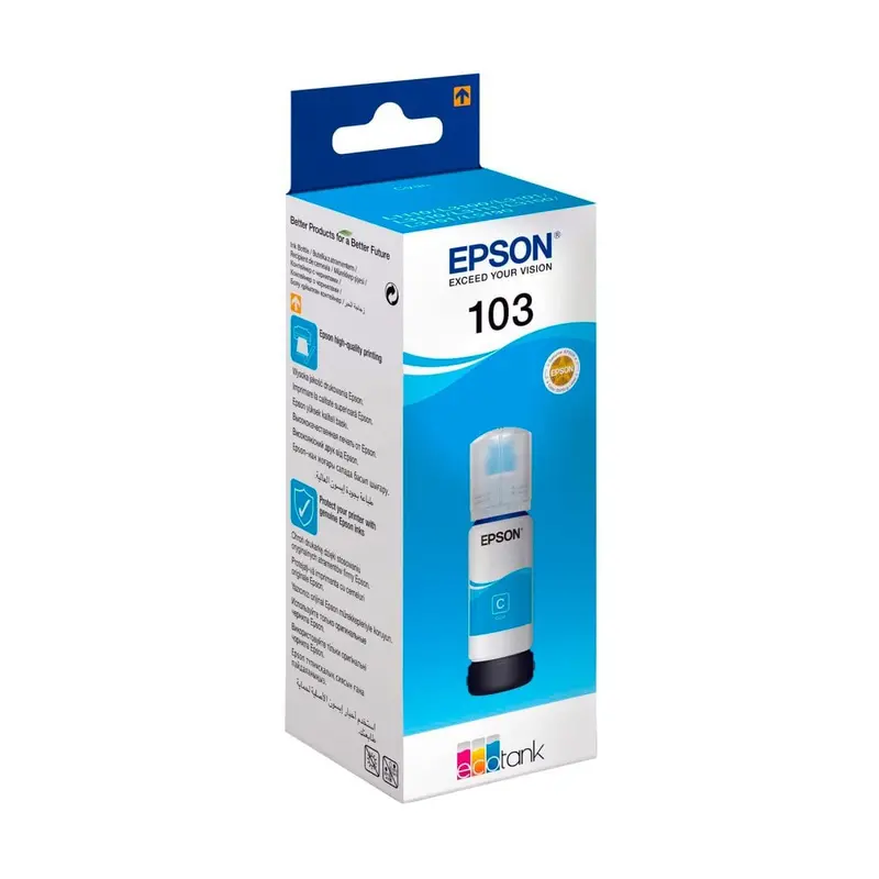 Epson 103 Cyan Ink Tank 1