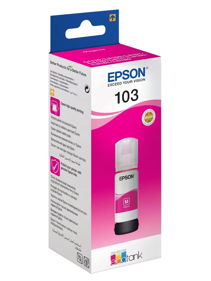 Epson 103 Magenta Ink Tank 1