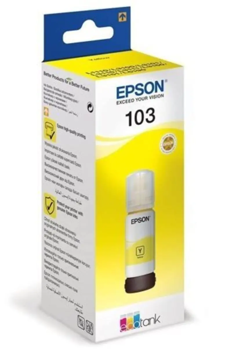 Epson 103 Yellow Ink Tank 1