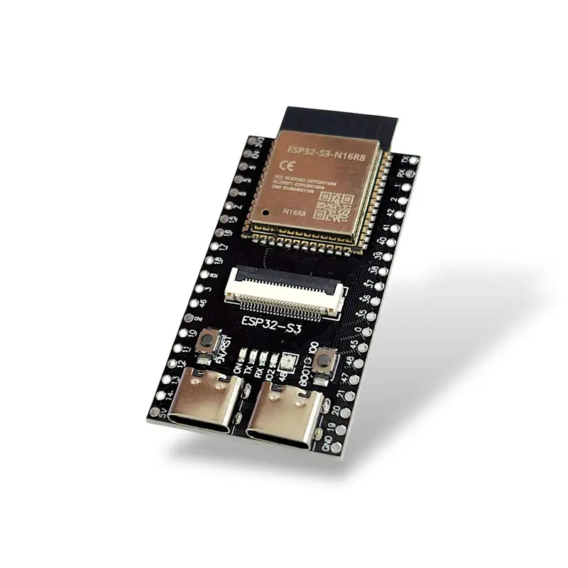 Esp32-S3 Cam Development Board N16r8 | Wifi Bluetooth Module With Camera & Dual Type-C Port For Ai, Iot & Diy Projects 2