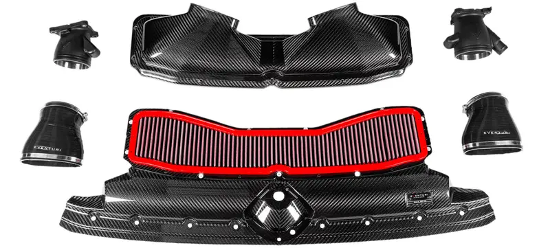 Eventuri Audi C8 Rs6 / Rs7 Black Carbon Intake System 2