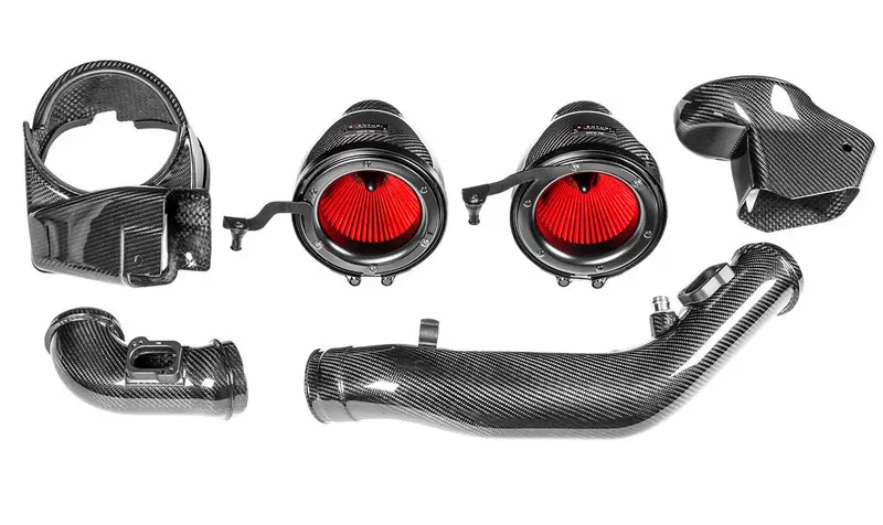 Eventuri Bmw F87 M2 Competition / M2 Cs S55 Black Carbon Intake System 1