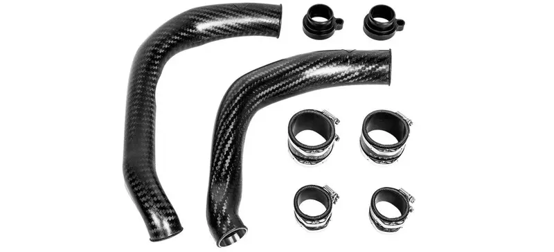 Eventuri Carbon Fibre S55 Charge Pipes For M2 Competition, M3 & M4 (2014-2021, F87 F80 F82) 1