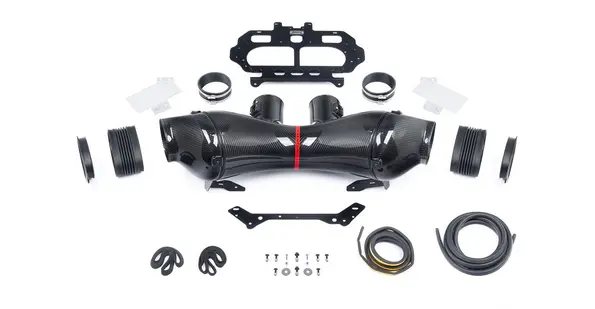 Eventuri Chevrolet C8 Corvette Z06 Hard-Top Convertible Black Carbon Intake System 1