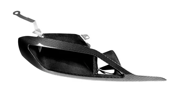 Eventuri Toyota A90 Supra Black Carbon Headlamp Race Duct 1