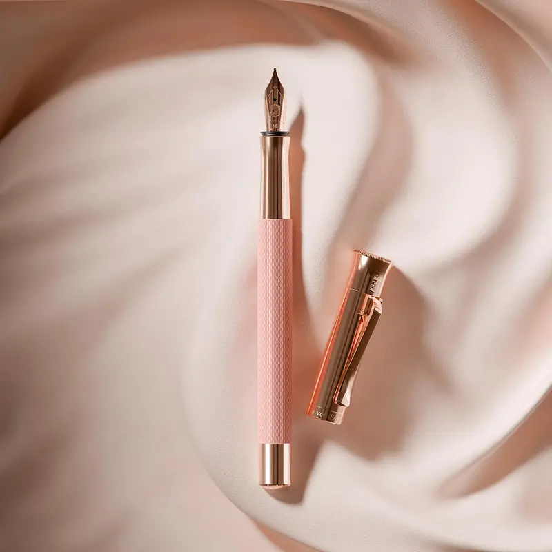Faber-Castell Guilloche Rose Fountain Pen 2