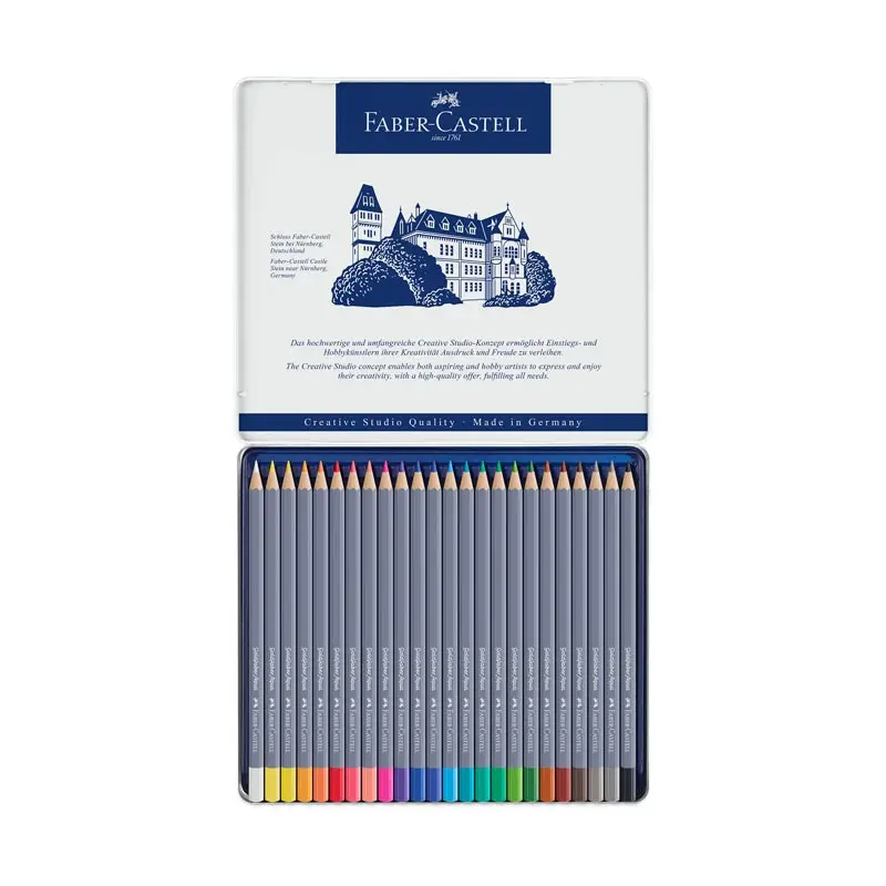 Faber-Castell Watercolor Pencil Set (Set Of 24) 1