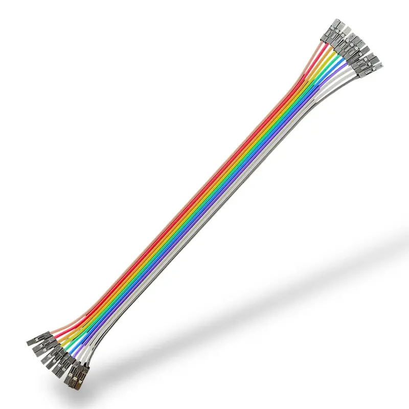 Female To Female Jumper Wire Pack Of 10 | Breadboard Connecting Cables For Arduino, Raspberry Pi & Diy Electronics 1