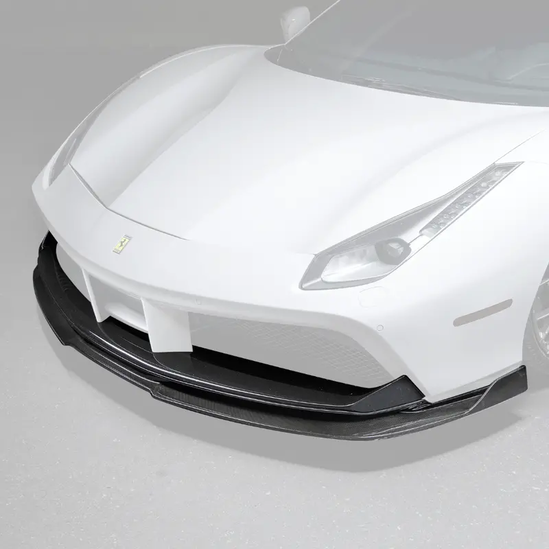 Ferrari 488 Diavolo Carbon Fiber Front Spoiler By Vorsteiner 2