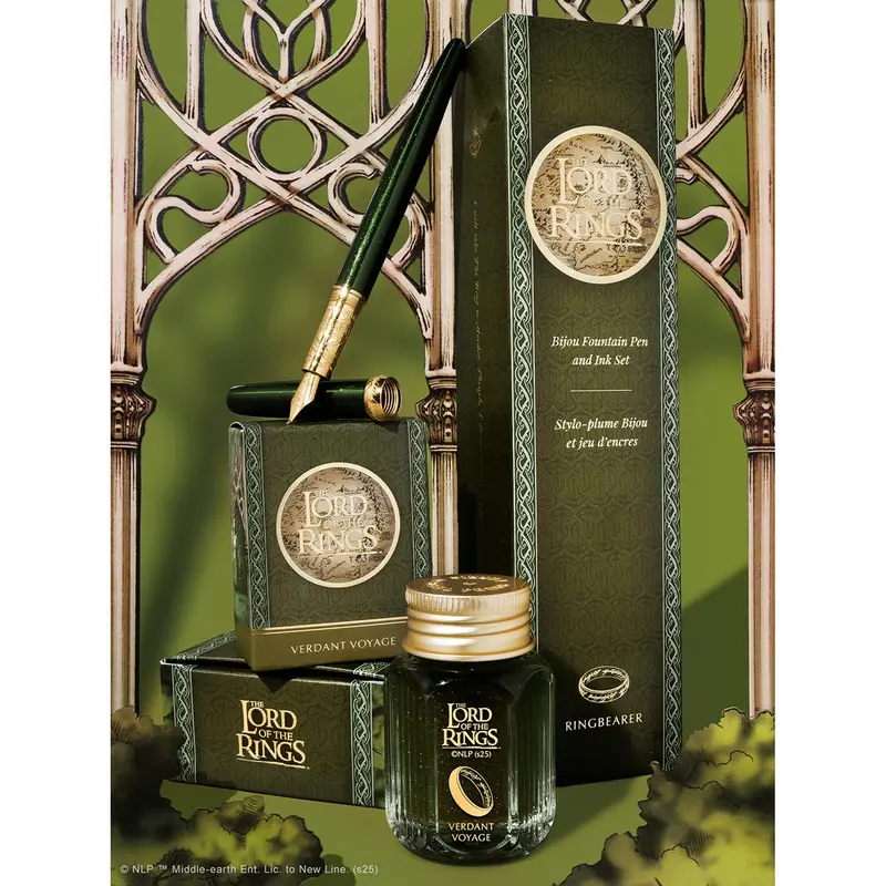 Ferris Wheel Press Lord Of The Rings Bijou Fountain Pen And Ink Set 1