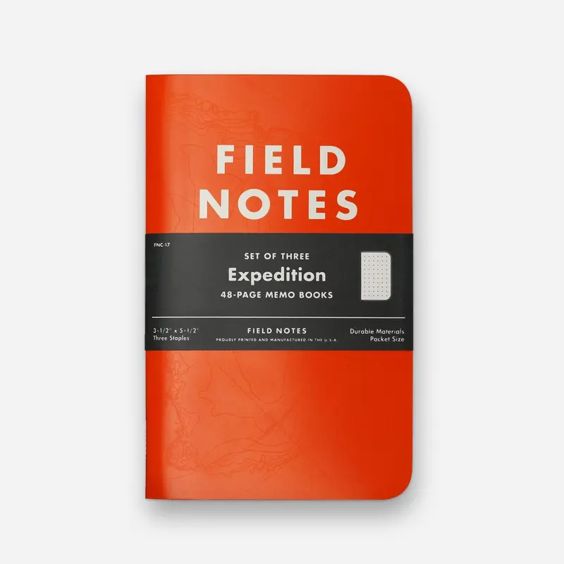 Field Notes Memo Books - Expedition (3-Pack) 1