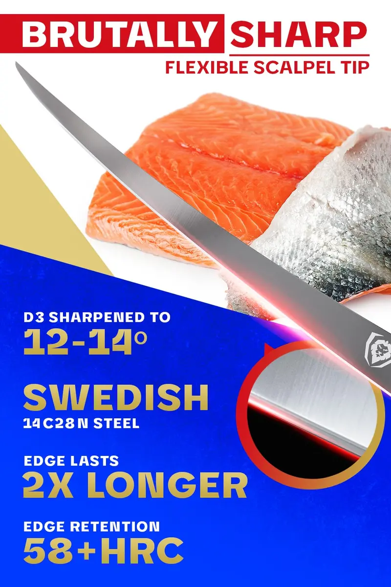 Fillet Knife 7" | Flexible | Centurion Series | Dalstrong © 2