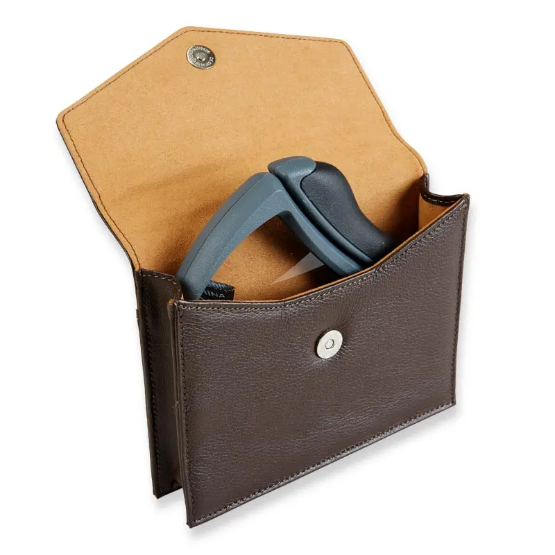 Folding Magnifier With Leather Pouch 2