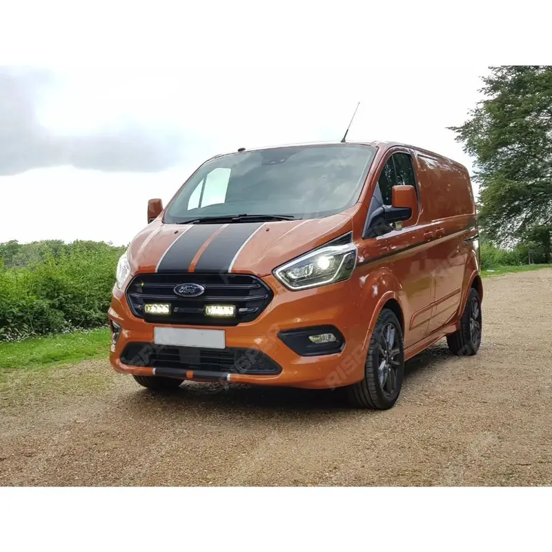 Ford Transit Custom 2018 - 2024 - Lazer Light Grille Kit - Triple-R 750 Standard With Side Lights 1
