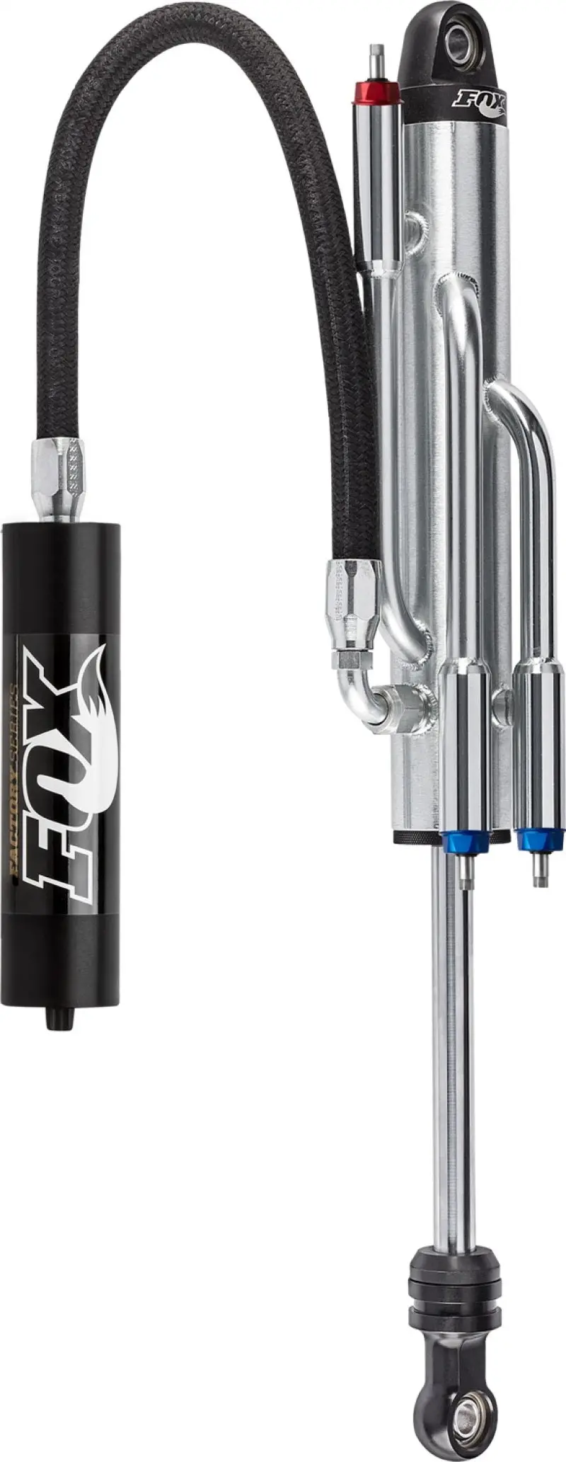 Fox 2.5 Factory Series 12In. Remote Res. 3-Tube Bypass Shock (2 Cmp/1 Reb) 7/8In. Shft(21/70) - Blk 1