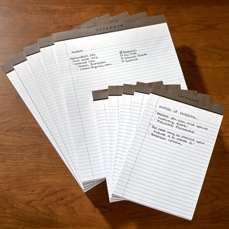 Freeleaf Heritage Ruled Pads (Set Of 5) 2