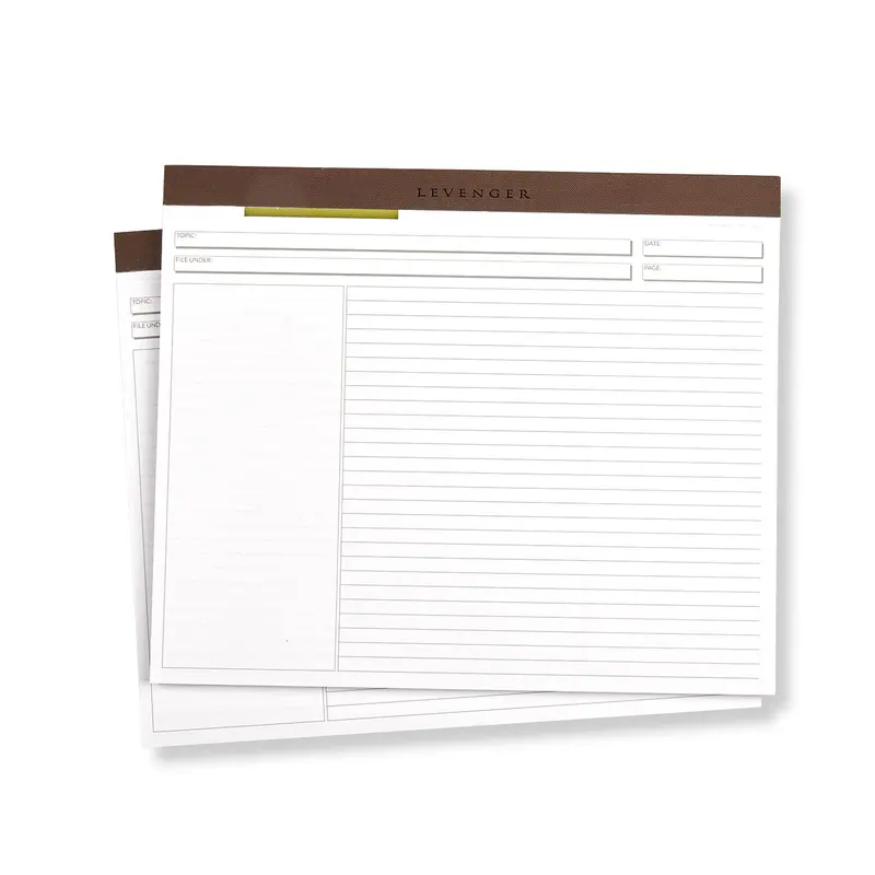 Freeleaf Horizontal Annotation Ruled Pads (Set Of 2) 1