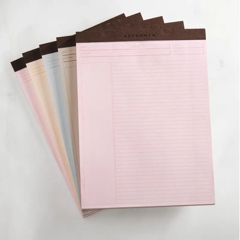 Freeleaf Modern Multicolor Annotation Ruled Pads (Set Of 5) 1