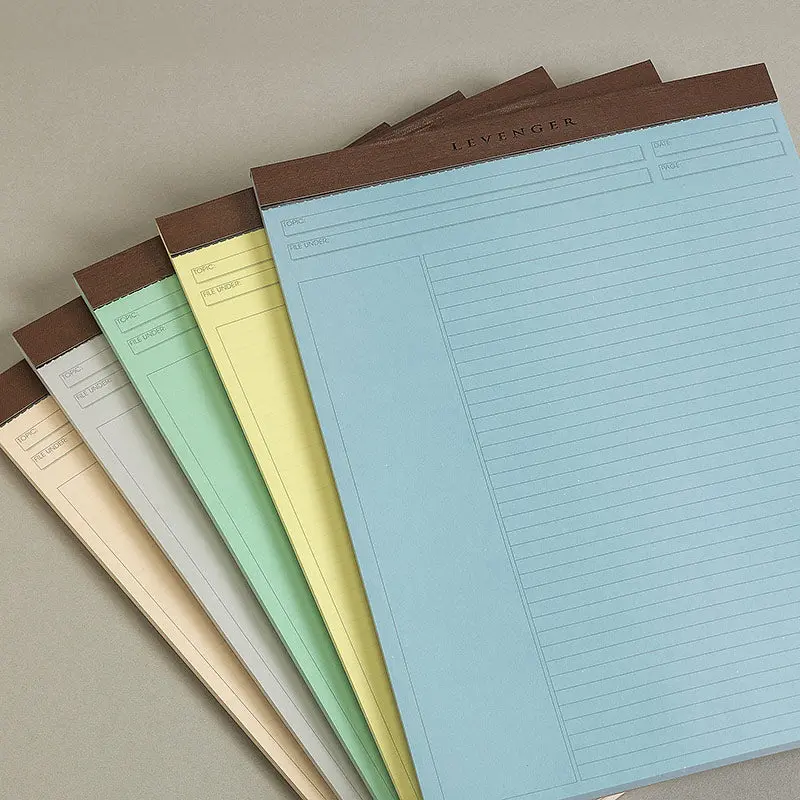 Freeleaf Multicolored Annotation Ruled Pads (Set Of 5) 2