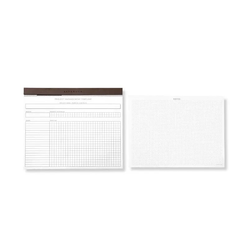 Freeleaf Project Planner Pad (50 Sheets) 2