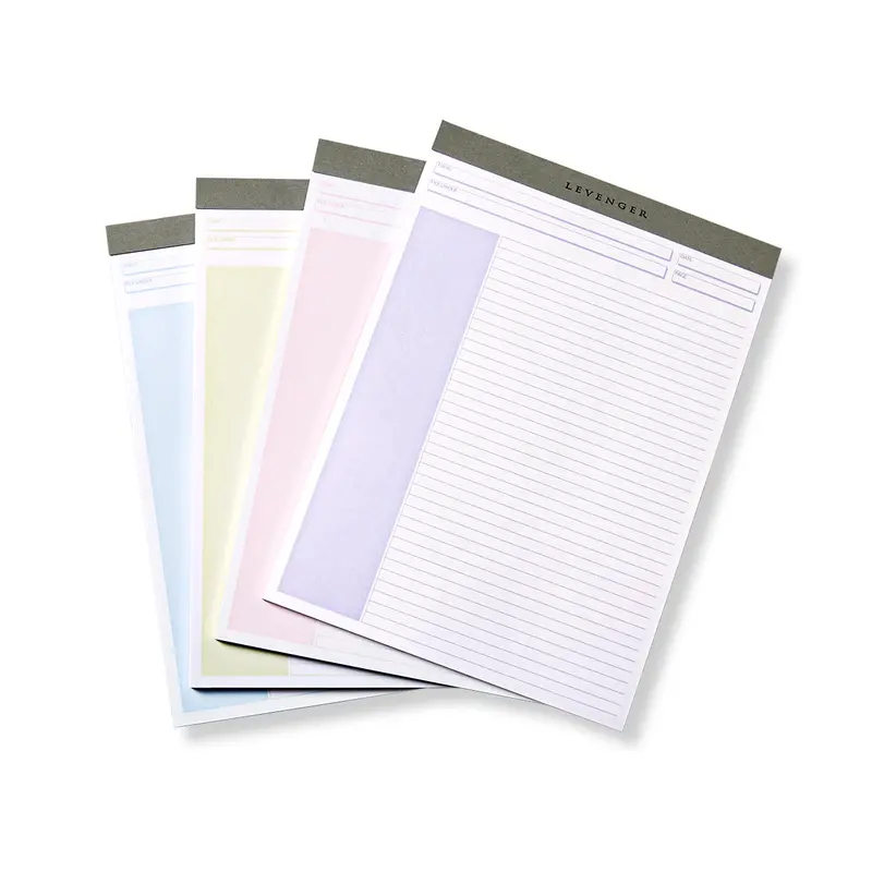 Freeleaf Soft Color Annotation Ruled Pads (Set Of 4) 2