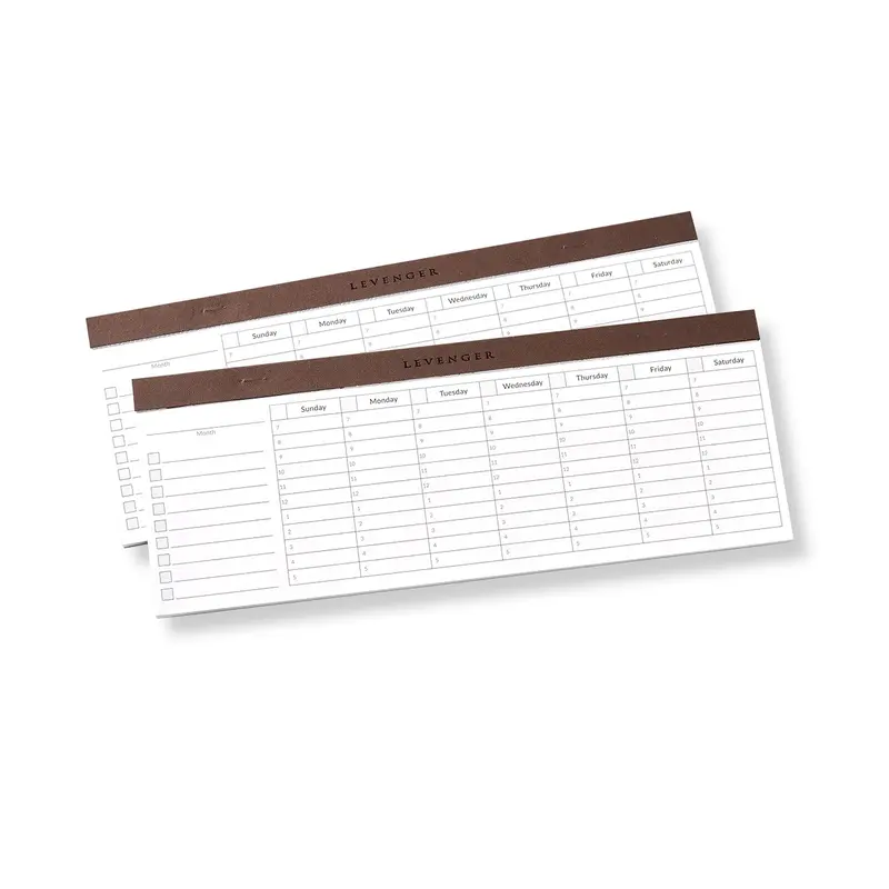 Freeleaf Weekly Keyboard Scheduler Pads (Set Of 2) 1