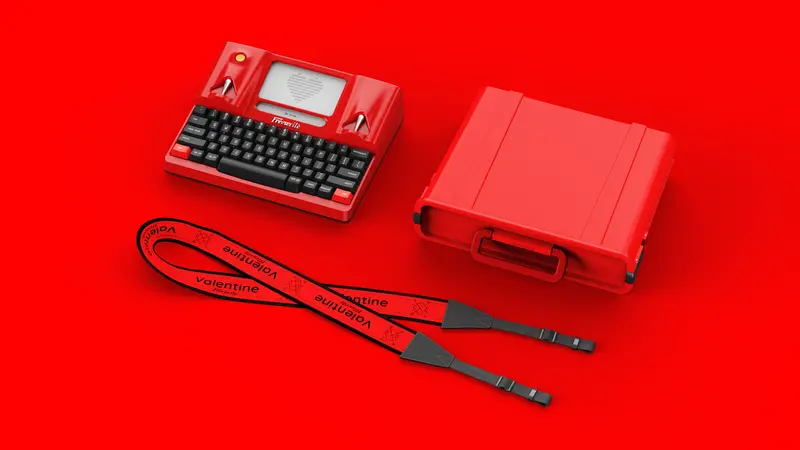 Freewrite "Valentine" Special Edition - Smart Typewriter (Gen3) 1