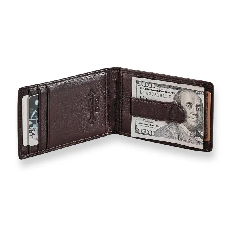 Front Pocket Privacy Bifold Wallet With Money Clip 1
