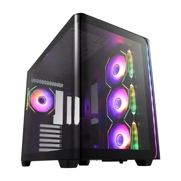 Fsp M580 Atx Gaming Chassis - Black 1